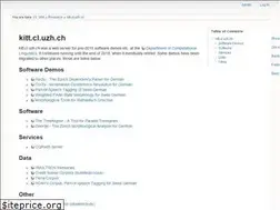 Sites similar to kitt.cl.uzh.ch
