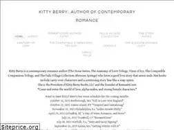 Sites similar to kittyberryauthor.com