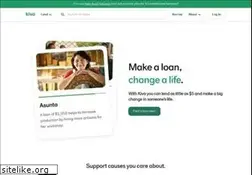 Sites similar to kiva.org