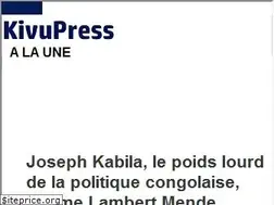 Sites similar to kivupress.info