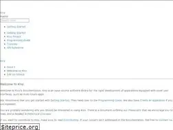 Sites similar to kivy.readthedocs.io