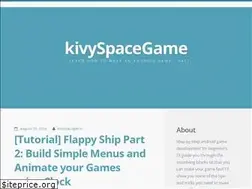 Sites similar to kivyspacegame.wordpress.com