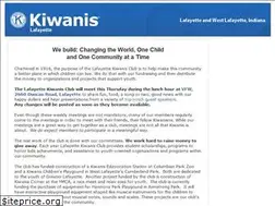 Sites similar to kiwanislafayettein.org