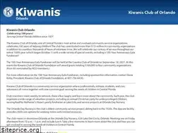 Sites similar to kiwanisorlando.org