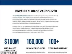 Sites similar to kiwanisvancouver.ca