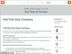 Sites similar to kiwi-pub-quiz.co.nz