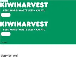Sites similar to kiwiharvest.org.nz