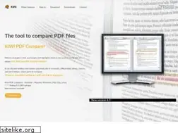 Sites similar to kiwipdfcomparer.com
