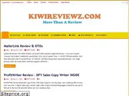 Sites similar to kiwireviewz.com