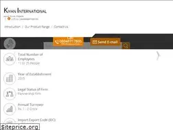 Sites similar to kiyaninternational.in