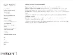 Sites similar to kiyanwilliams.com