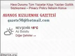Sites similar to kizilirmakavanos.com
