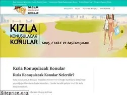 Sites similar to kizlakonusulacakkonular.com