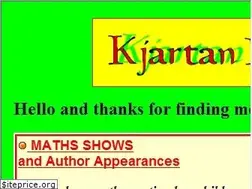 Sites similar to kjartan.co.uk