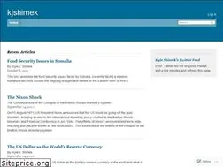 Sites similar to kjshimek.wordpress.com
