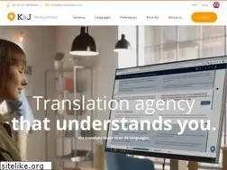 Sites similar to kjtranslations.com