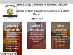 Sites similar to kkcontainer.com