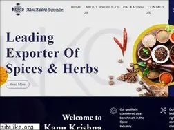 Sites similar to kkcspices.com