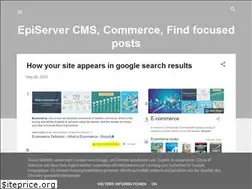 Sites similar to kkhan-episerver.blogspot.com
