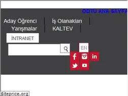 Sites similar to kkk.odtu.edu.tr