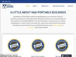 Sites similar to kkportablebuildings.com