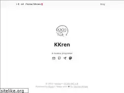 Sites similar to kkren.me