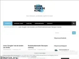 Sites similar to klaarvoordeklas.nl