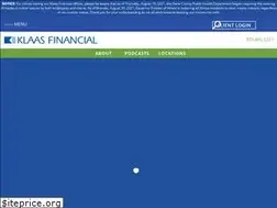 Sites similar to klaasfinancial.com