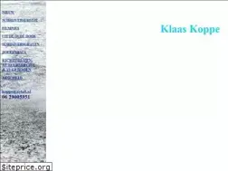 Sites similar to klaaskoppe.nl