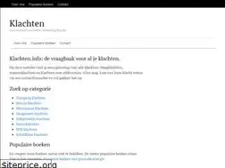 Sites similar to klachten.info