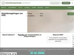 Sites similar to klachtenportaalzorg.nl