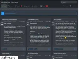 Sites similar to klaerwerk-community.de