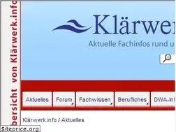 Sites similar to klaerwerk.info