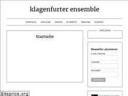 Sites similar to klagenfurterensemble.at