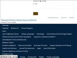 Sites similar to klamathlibrary.org