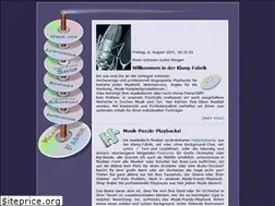 Sites similar to klang-fabrik.de