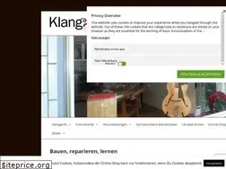 Sites similar to klangacht.de
