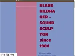 Sites similar to klangbildhauer.de