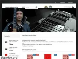 Sites similar to klangfarbe-noten-shop.de