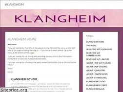 Sites similar to klangheim.com
