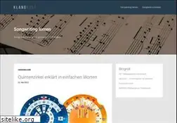 Sites similar to klangkost.net