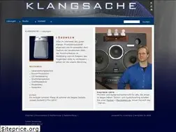 Sites similar to klangsache.de