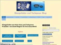 Sites similar to klangschalen-shop-online.de