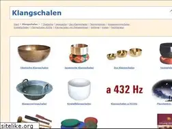 Sites similar to klangschalen.de