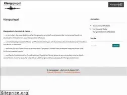 Sites similar to klangspiegel.de