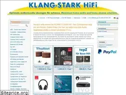 Sites similar to klangstarkhifi.de