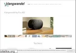 Sites similar to klangwandel.ch