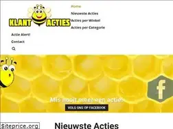 Sites similar to klantacties.nl