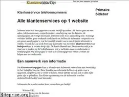 Sites similar to klantenservice.tips