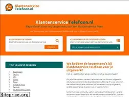Sites similar to klantenservicetelefoon.nl